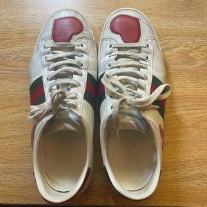 Gucci Heart Sneakers